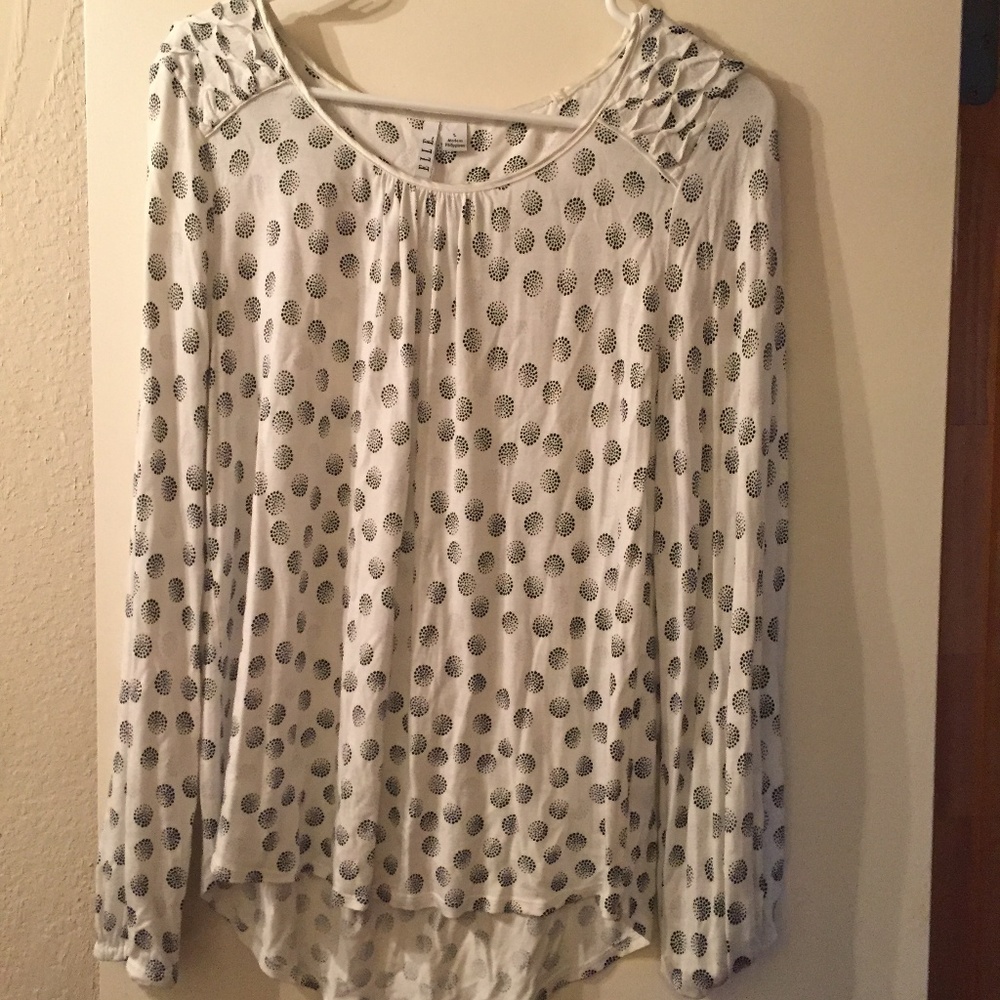 Elle White Blouse